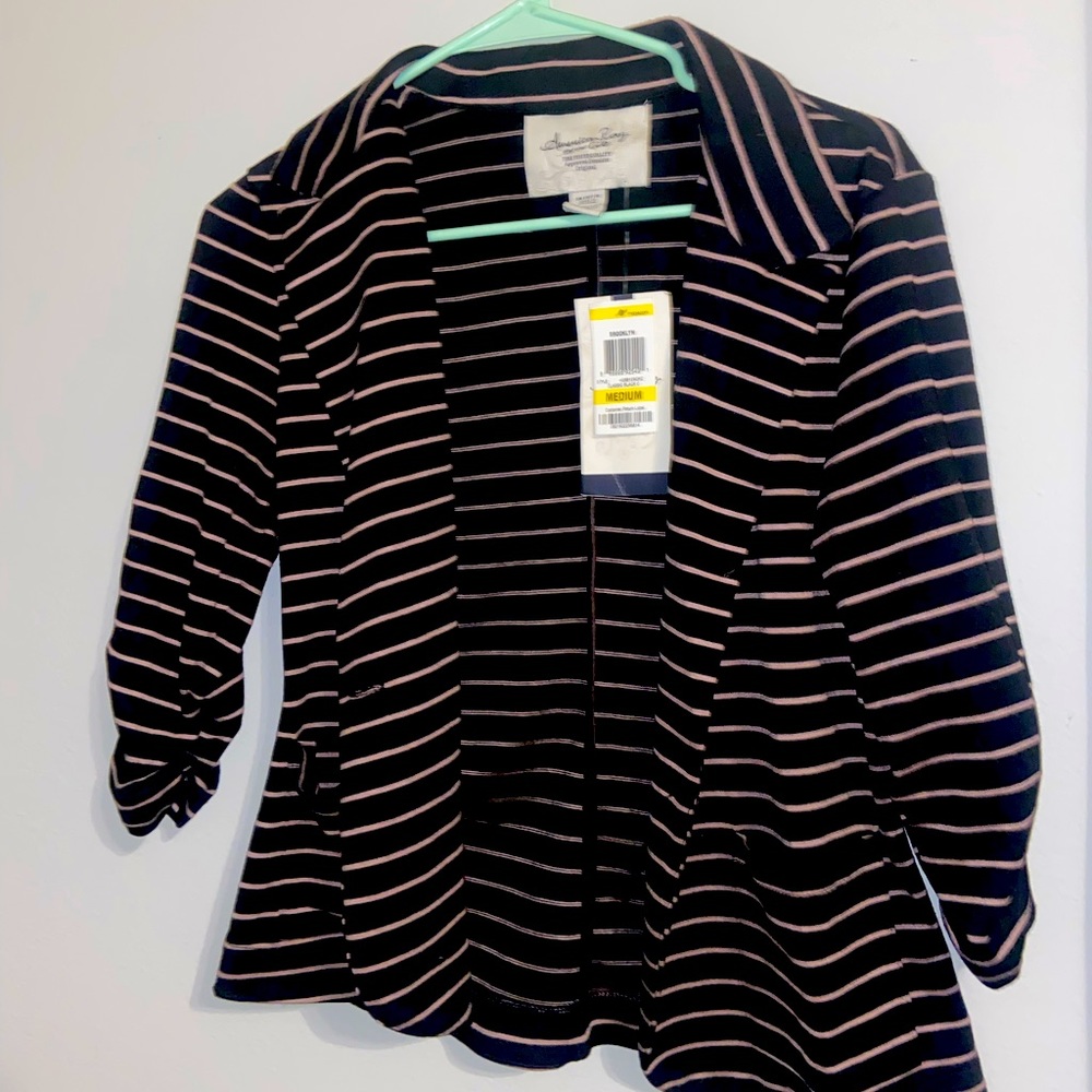 Striped Blazer
